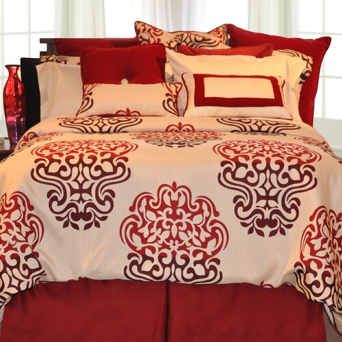 Pointehaven Cotton Damask Comforter Set Reviews Wayfair